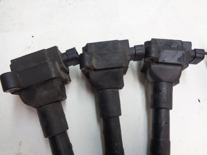USED SET OF 6 PORSCHE 996 986 BOXSTER BERU IGNITION COILS 996.602.102.00  R25T5