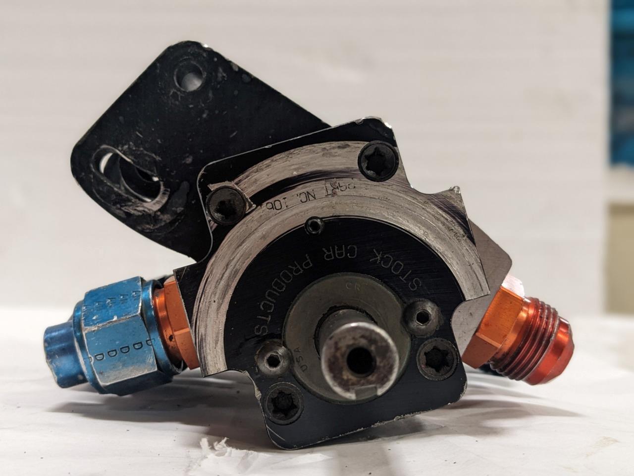 Stock Car Products 4 Stage Bell Housing Mount Dry Sump Oil Pump USED BSRG1