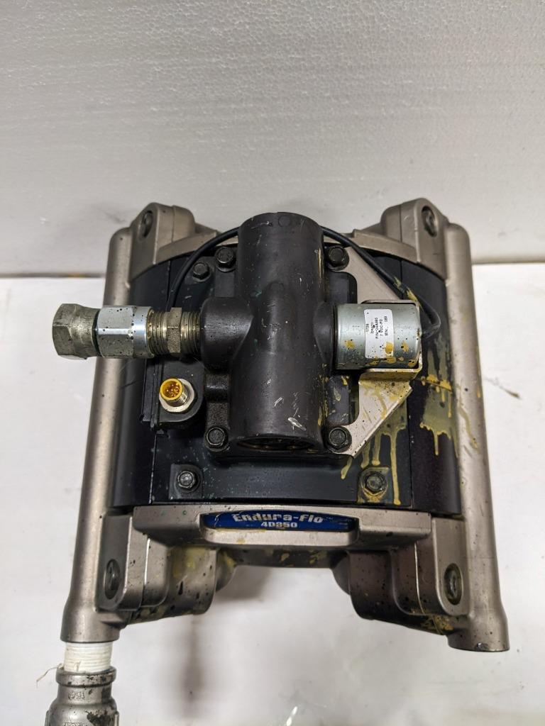 ENDURA-FLO 4:1 AIR OPERATED DIAPHRAGM PUMP 350cc NPT DATATRAK 4D350 BSRG6