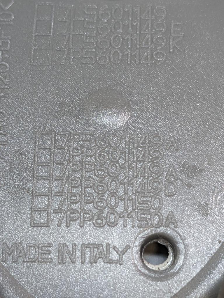 PORSCHE GRAY COLORED CENTER CAP (2) 7L5601149 NEW R21T2