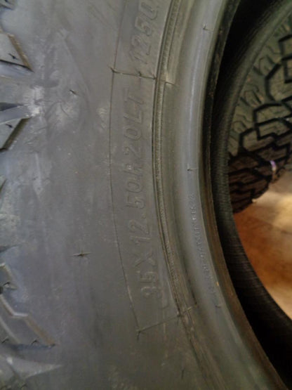 2 MAXXIS RAZR A/T BSW LT 35 12.5 20 125Q LRF 12PLY TIRES ETL00066600 SU16 AQ4