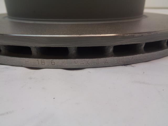 SEBRO REAR BRAKE ROTOR FOR PORSCHE 944 S2 85-88 944 352 041 03 R24