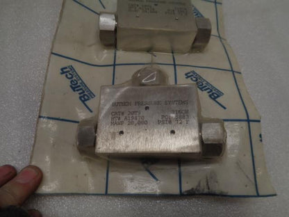 Butech Pressure Systems 20T9 316CW 5883 20K PSI MP Tee Fitting 3 PACK New R11TC