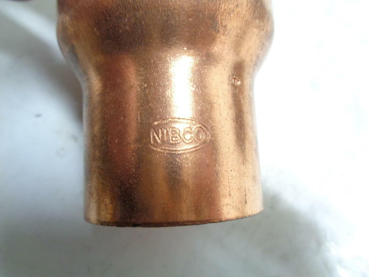 1 NEW PACK OF 6 NIBCO COPPER ADAPTERS 1.65" x 2.15" R10TC