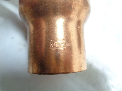 1 NEW PACK OF 6 NIBCO COPPER ADAPTERS 1.65" x 2.15" R10TC