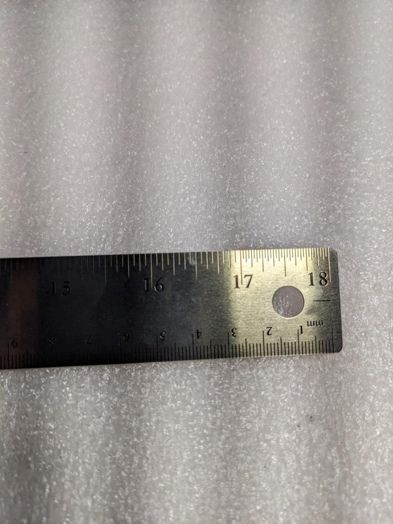 ACME UNITED ACM10417 STAINLESS STEEL RULERS 40893 (12-PACK) 18" NEW R13T2