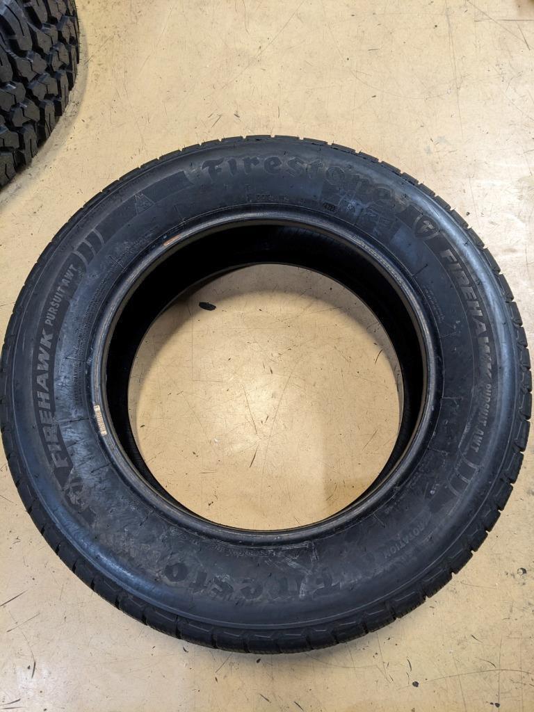 FIRESTONE FIREHAWK PURSUIT AWT  P 255 60 18 108V SL TIRE 011894 CQ1