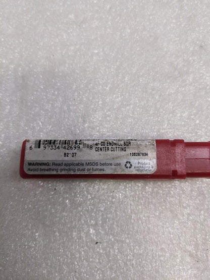 CLEVELAND TWIST DRILL C42699 END MILL 556 1/2" DIA 3-1/4" OAL 4-FLUTE NEW R22T5