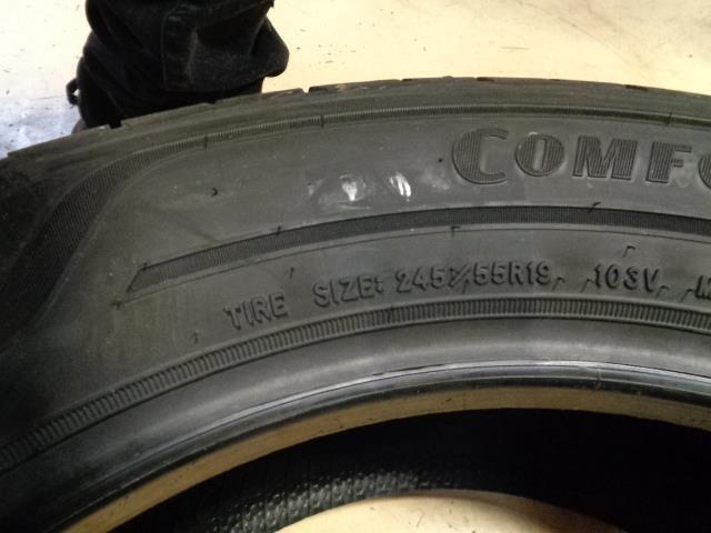 1 GOODYEAR ASSURANCE COMFORTDRIVE P 245 55 19 103V SL 413014582 TIRE BQ2