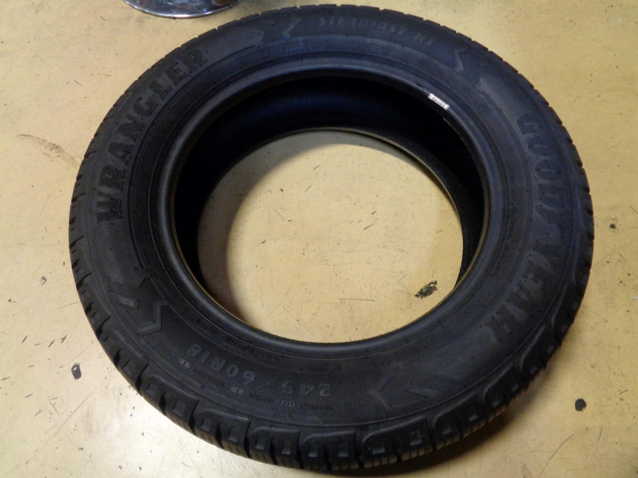 2 GOODYEAR WRANGLER STEADFAST HT P 245 60 18 105H SL TIRES 269023969  BQ4