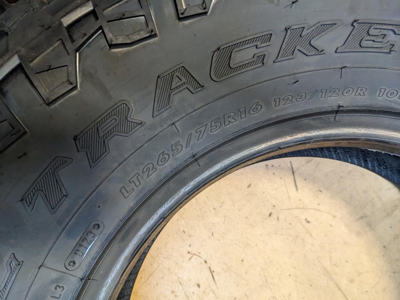MAXTREK HILL TRACKER LT 265 75 16 123/120R LRE 10PLY TIRE MH3310 CQ2