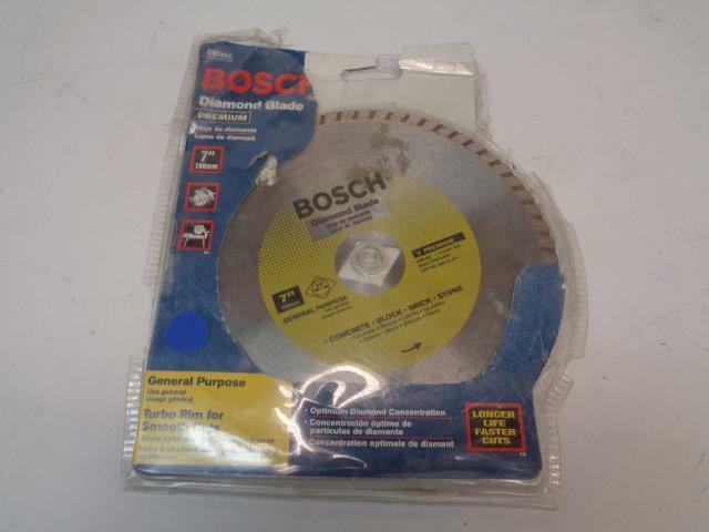 BOSCH 7" PREMIUM GENERAL PURPOSE TURBO DIAMOND CIRCULAR SAW BLADE DB742C SP1T2