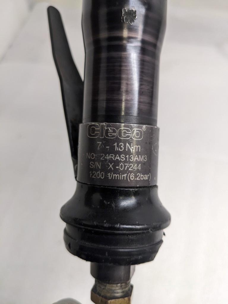 CLECO 24RAS13AM3 PNEAUMATIC ANGLE NUTRUNNER W/ GDX ROLL FORM HEAD USED R27