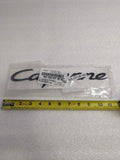 PORSCHE 9555592370003C CAYENNE HATCH LOGO BLACK FOR 04-10 CAYENNE NEW PGB2TB