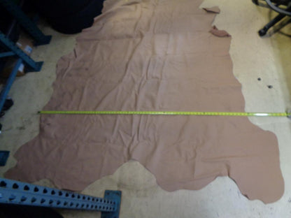 LEATHER HIDE 39.28 SQUARE FEET/3.65 SQUARE METERS TAN NEW N.3 SR