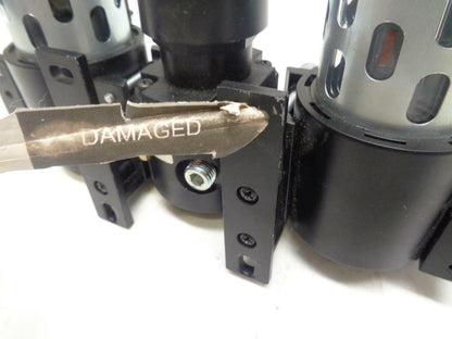 1 USED DIXON VALVE COMBO UNIT MANUAL TRANSPARENT DRAIN W GUARD C16-02M R11TA