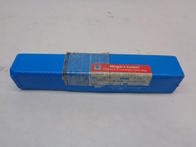 NIAGARA CUTTER MILL D400 7/8 DIAM. 7/8 SHANK HSS-GENERAL PURPOSE 45285 R22T6BA