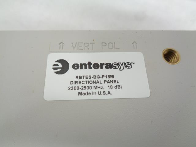 NEW ENTERASYS RBTES-BG-P18M DIRECTIONAL PANEL ANTENNA REVERSE N MALE R27