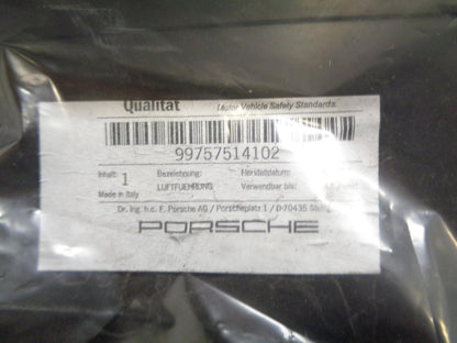 NEW GENUINE PORSCHE 997 AIR DUCT 997 575 141 02 R23