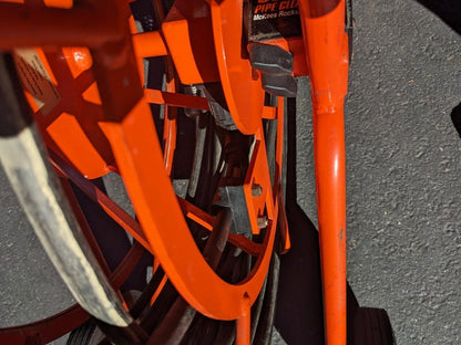 GENERAL PIPE CLEANERS 117830 GEN-EYE POD 200FT PIPE CAMERA & REEL ONLY USED B2