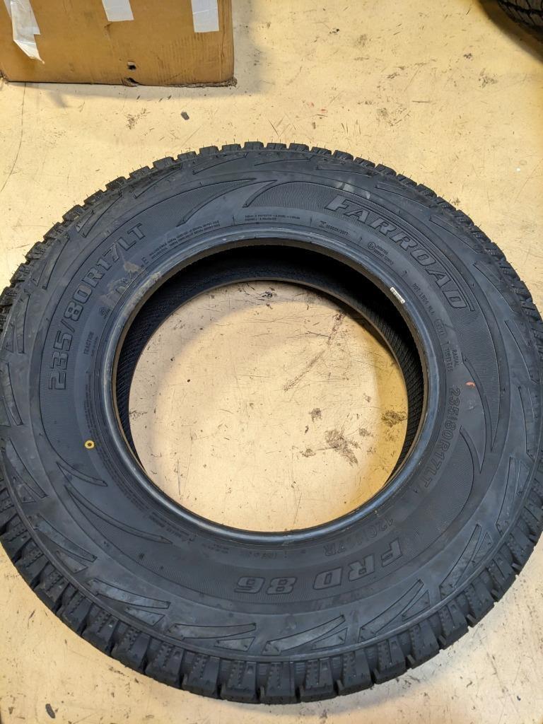 FARROAD FRD86 A/T BSW LT 235 80 17 120/117R LRE 10PLY TIRE FRD582012 CQ3