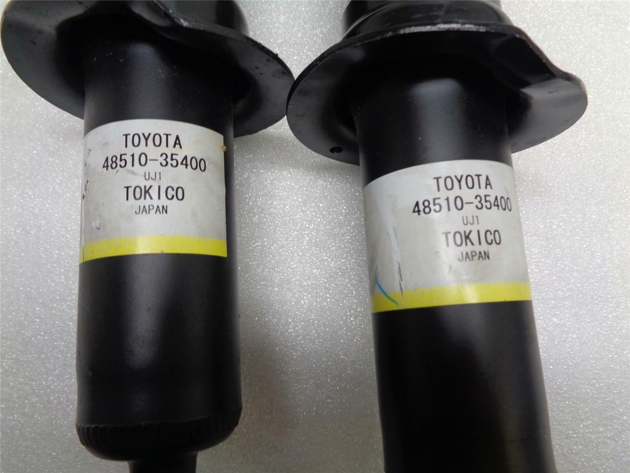 NEW SET OF GENUINE TOYOTA SHOCKS '09-'14 FJ CRUISER 48510-35400/48530-35211 R9