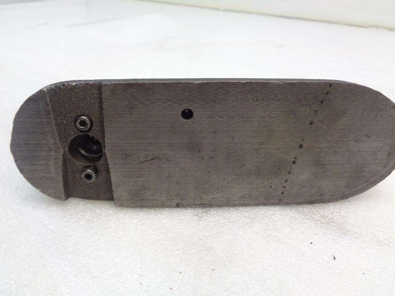 ANTIQUE UNUSED 3/4" HAND PRESS PUNCH HOLE MACHINE INDUSTRIAL CAST IRON SR