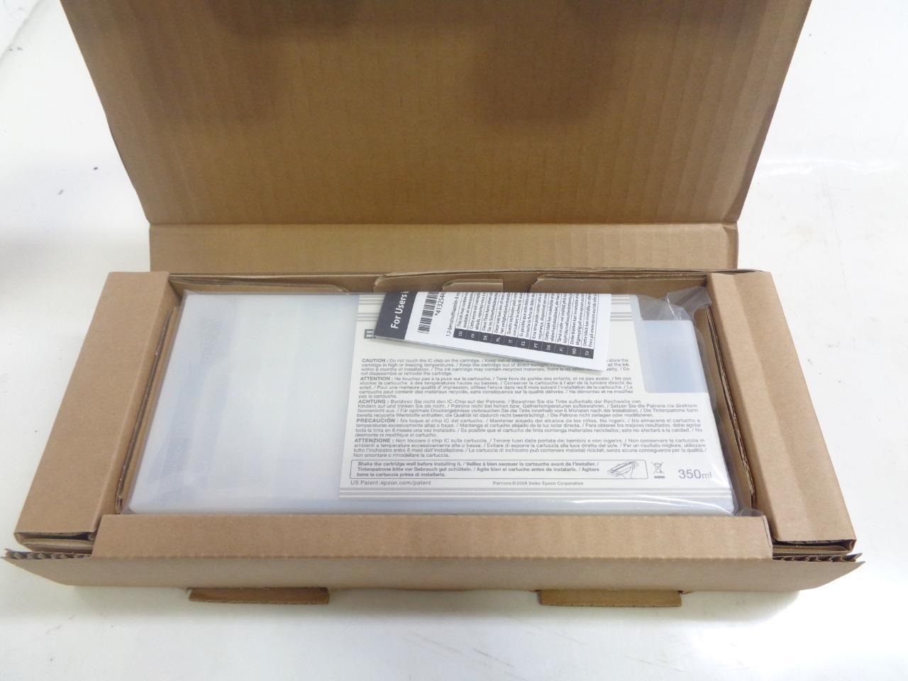 NEW EPSON LIGHT LIGHT BLACK ULTRACHROME HDR INK CARTRIDGE 350ML T596900 SR