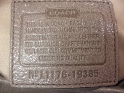 NWT COACH KRISTIN PINNACLE LEATHER PURSE / TOTE B4/FAWN 19385 GENUINE SR