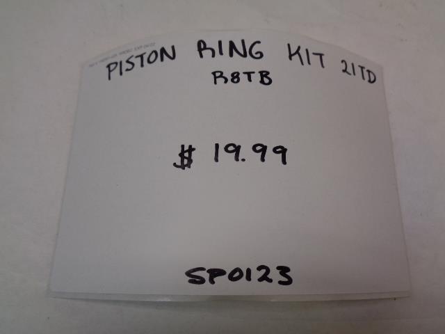 PISTON RING KIT 21TD R8TB