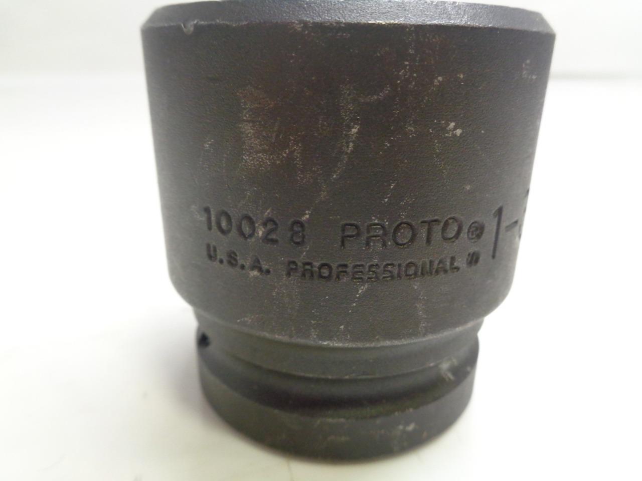 NEW STANLEY PROTO 1" DRIVE IMPACT SOCKET 1-3/4" 10028 R22