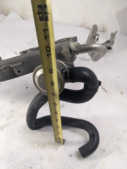 PORSCHE CAYENNE 4.5L VALVE HOUSING WITH PIPES MOUNTED 9481061514R USED R25