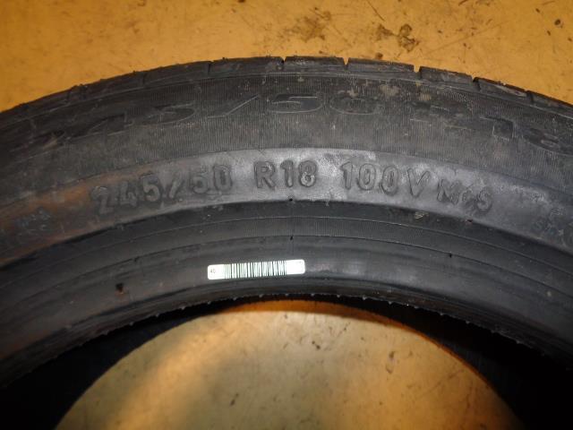 1 PIRELLI CINTURATO P7 A/S RUNFLAT P 245 50 18 100V SL TIRE 2469100 CQ2