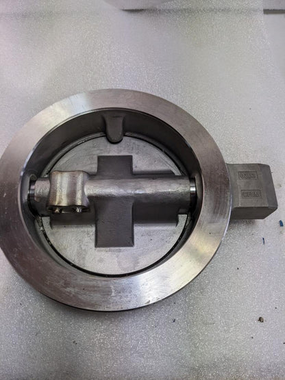 JAMESBURY STEEL WAFER-SPHERE VALVE 8" 316SS BODY 830W1136HBXZ K2