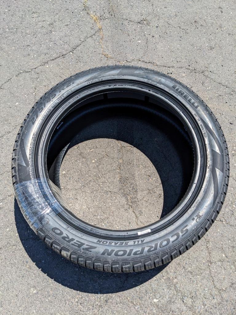 4 PIRELLI SCORPION ZERO A/S LR LAND ROVER P 275 45 21 110Y XL TIRES 3432500 CQ3