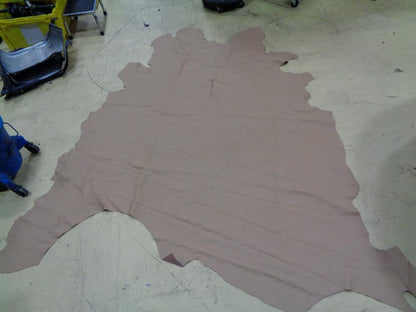 LEATHER HIDE 36.94 SQUARE FEET 3.43 SQUARE METERS TAN NEW N.1 SR