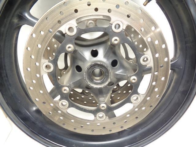 USED 5SL YAMAHA Y-Z MOTORCYCLE WHEEL SET BLACK w/ ROTORS 17X3.5 17X5.5 WR