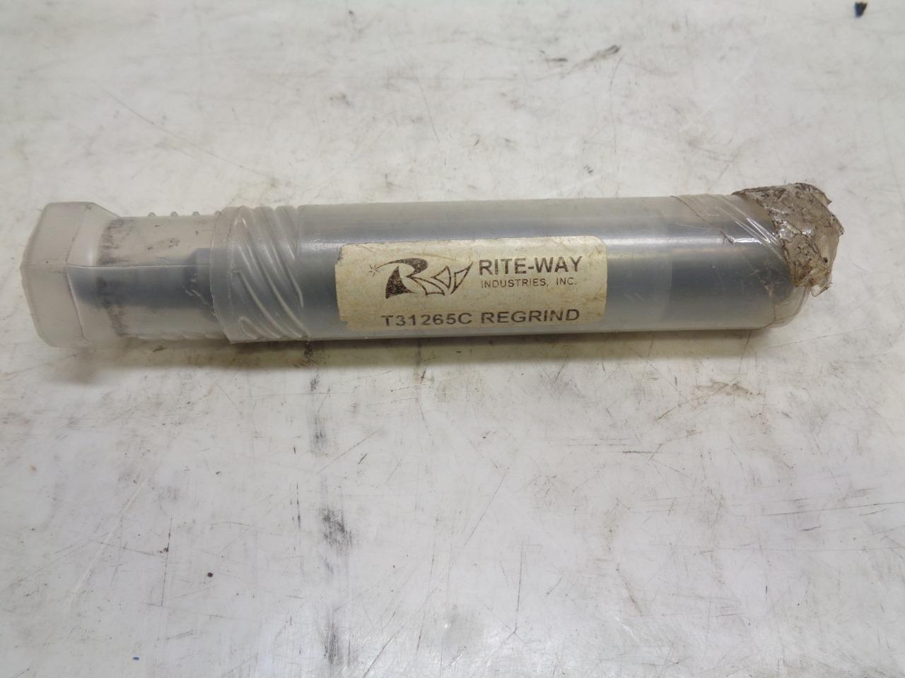 NEW RITE-WAY T31265C REGRIND DRILL BIT R22T6BM2
