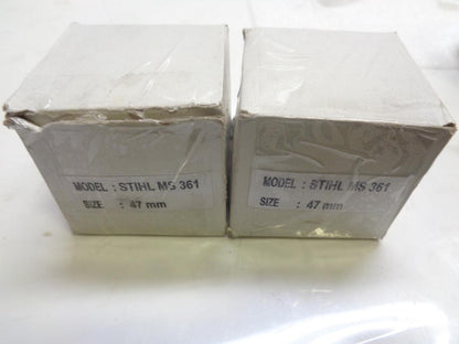 NEW 2 PACK CHAINSAW PISTONS FITS STIHL MS361 R15T3