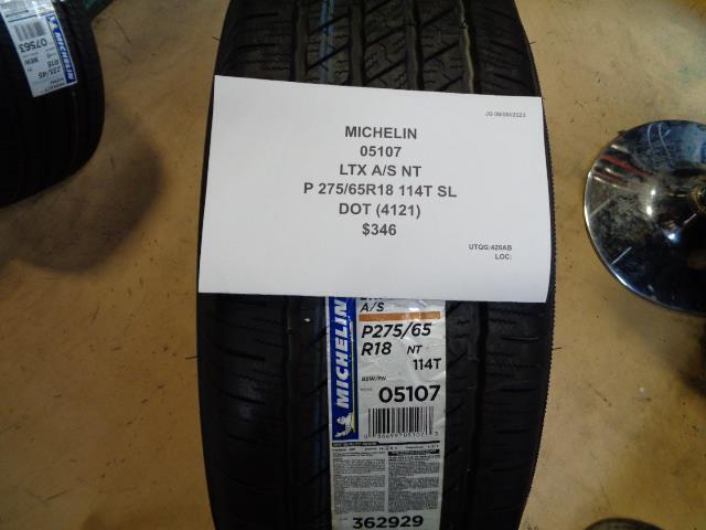 MICHELIN LTX AS NT P 275 65 18 114T SL ALL SEASON TIRE 05107 BQ4