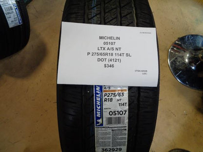 MICHELIN LTX AS NT P 275 65 18 114T SL ALL SEASON TIRE 05107 BQ4