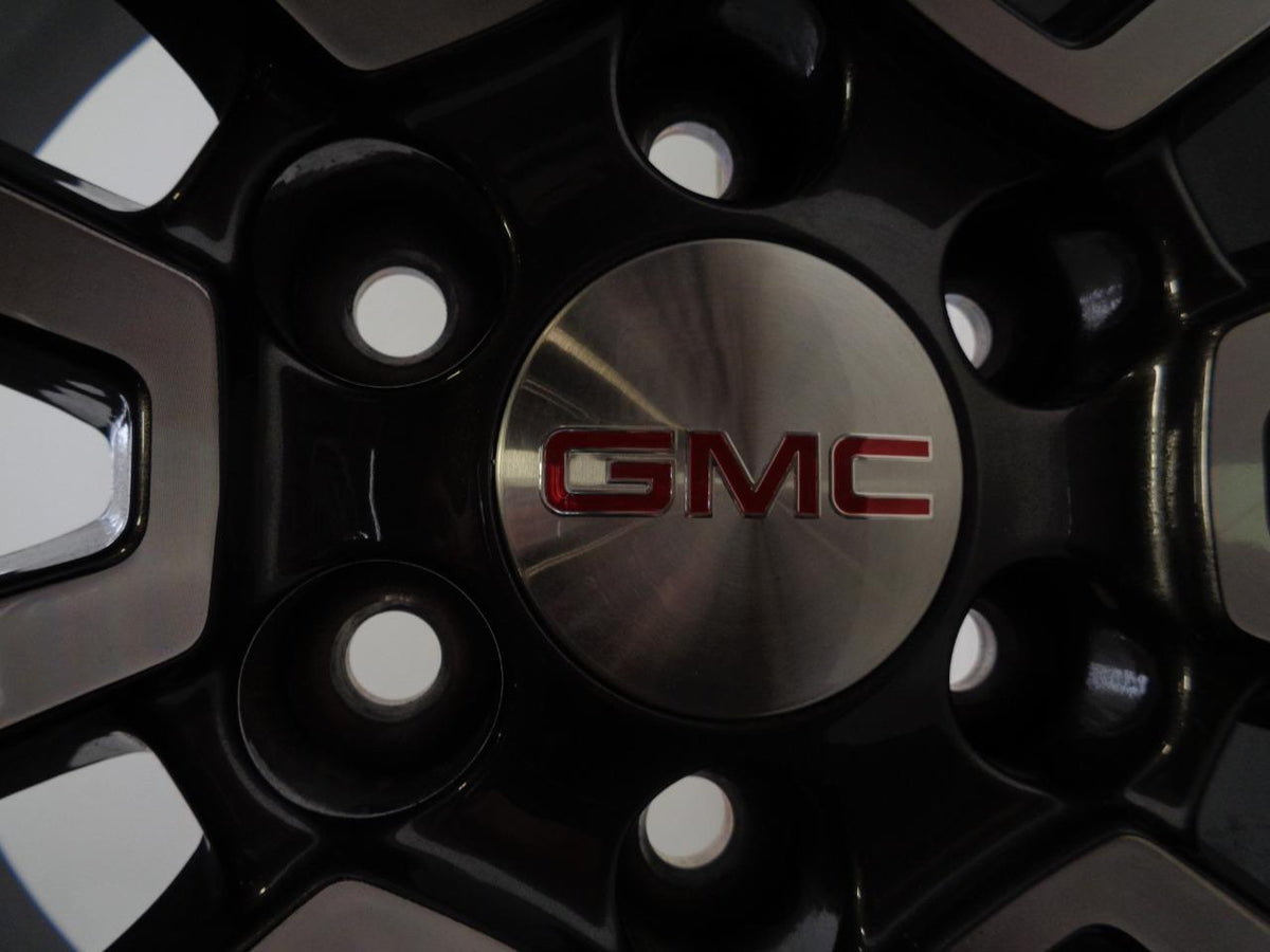 NEW TAKEOFF GMC SIERRA 1500 WHEEL CHARCOAL MACHINED 18X8.5 6X139.7 SR