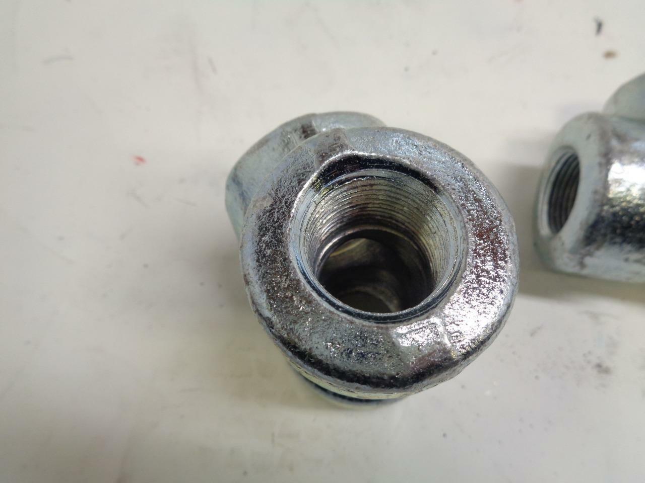 NEW 2 PACK OF BONNEY 8546 FORGED STEEL T-UNION PIPE FITTINGS 1" THREADS R10TD