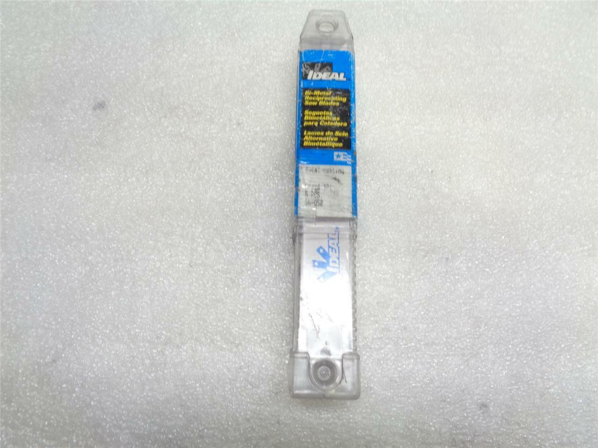 NEW 10 PACK OF IDEAL 6 INCH RECIPROCATING SAW BLADES 0.035x24 TPI 36-058 SP2T2