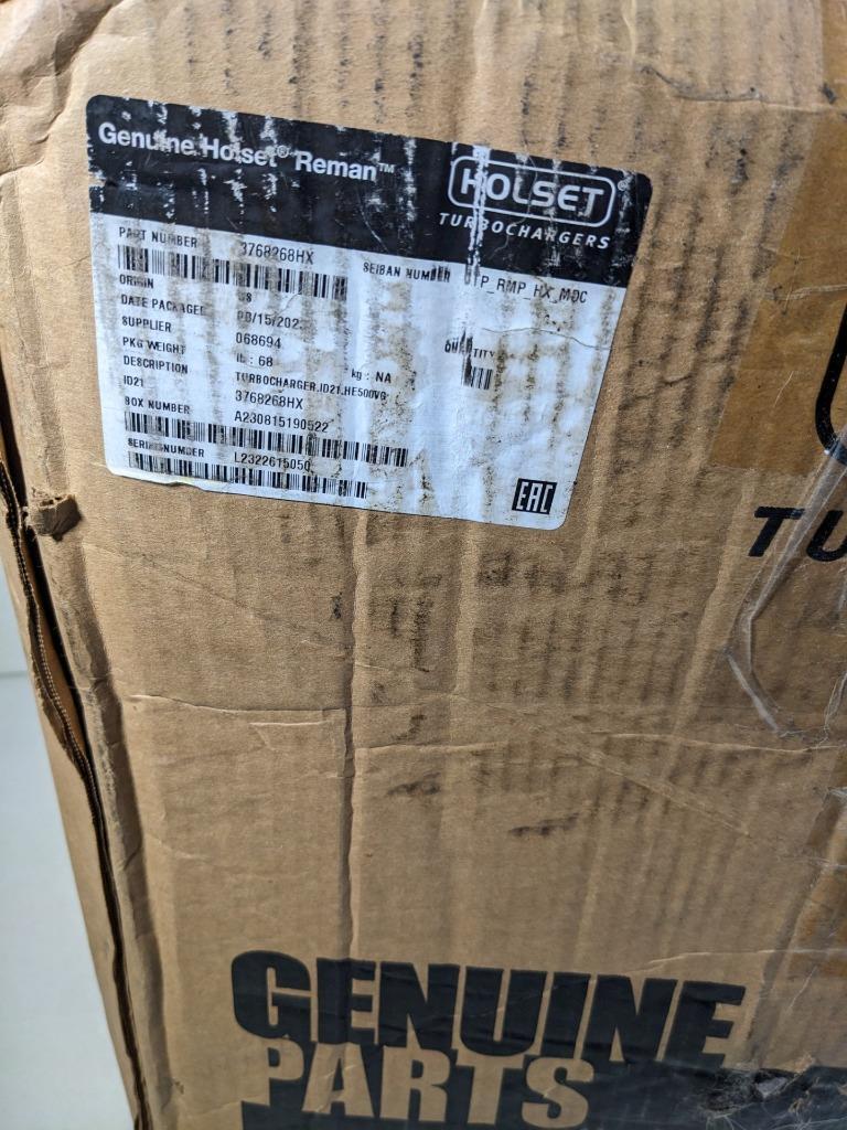 GENUINE OEM CUMMINS HOLSET HE500VG TURBOCHARGER 3768268HX REMAN B2