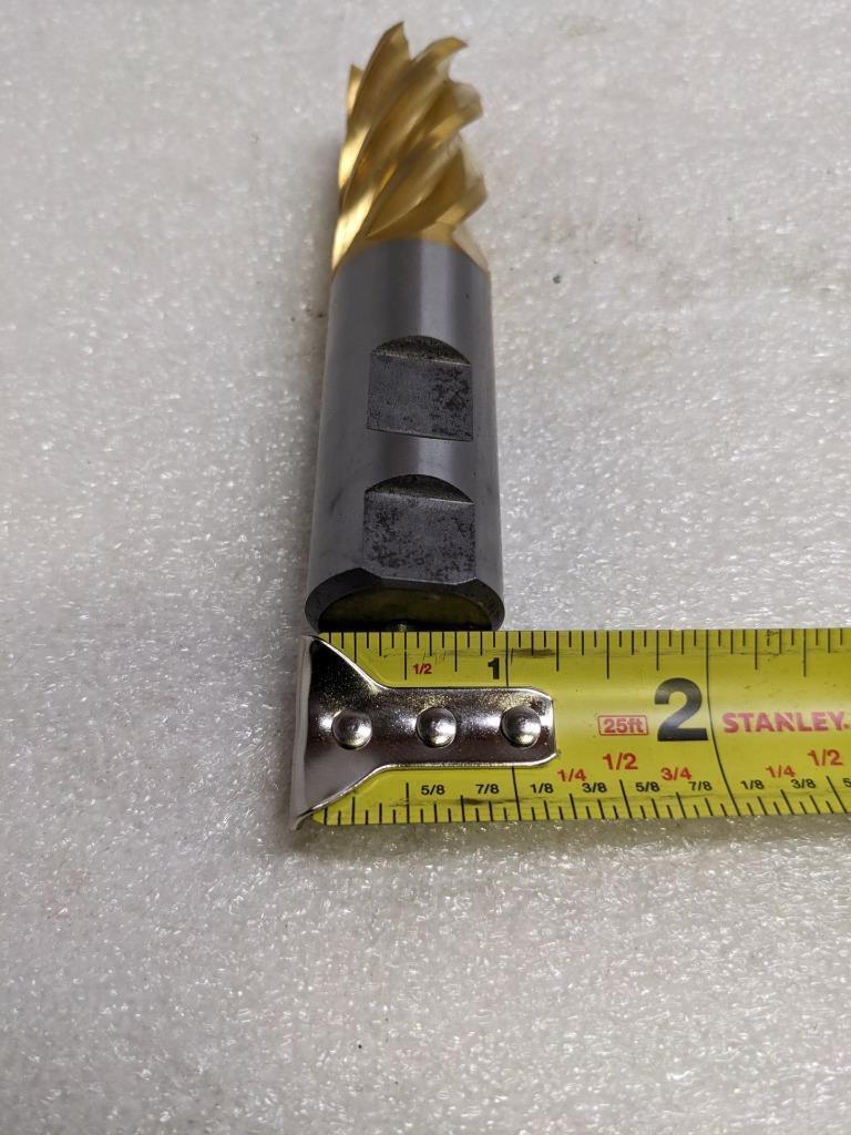 NIAGARA 08952326 6 FLUTE M42 END MILL 1" SIZE 1" SHANK NEW R22T5