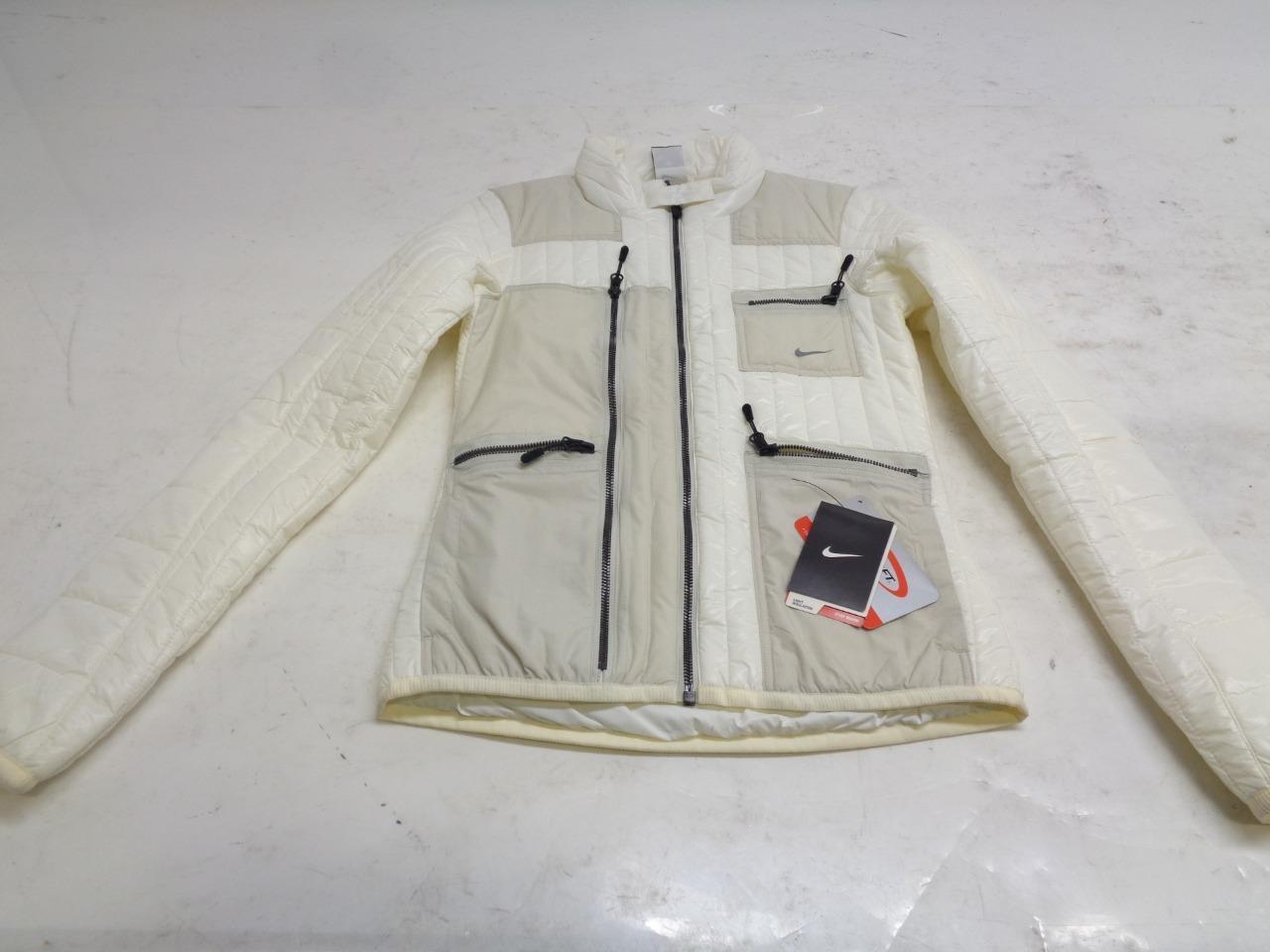 NEW WOMENS NIKE TRAINING JACKET WHITE SIZE XS 485937 SR