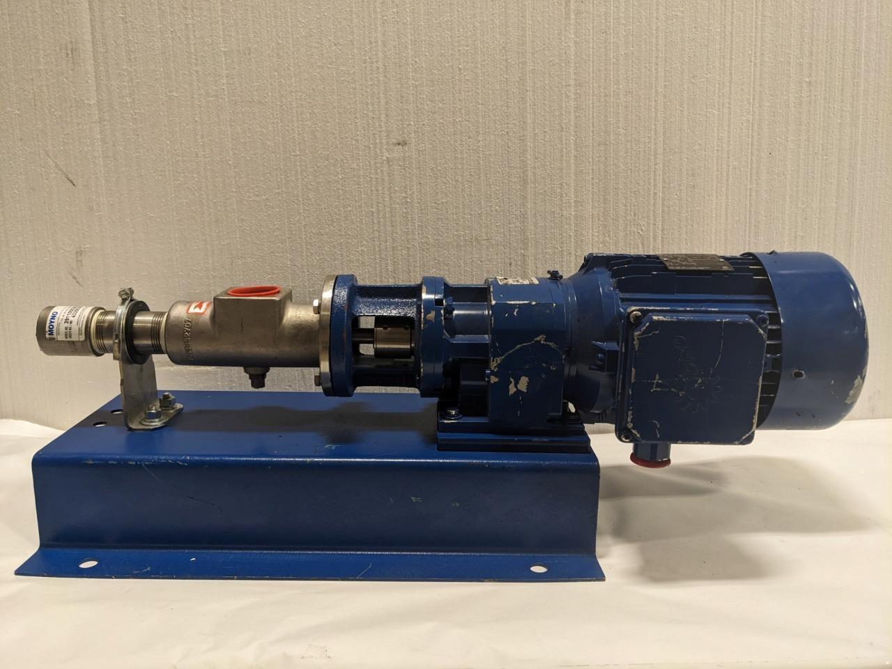 Nord 172.1 71L/4-34.52 Gearmotor Horizontal 34.52 Ratio 633lb/in .5HP 50RPM BSR1