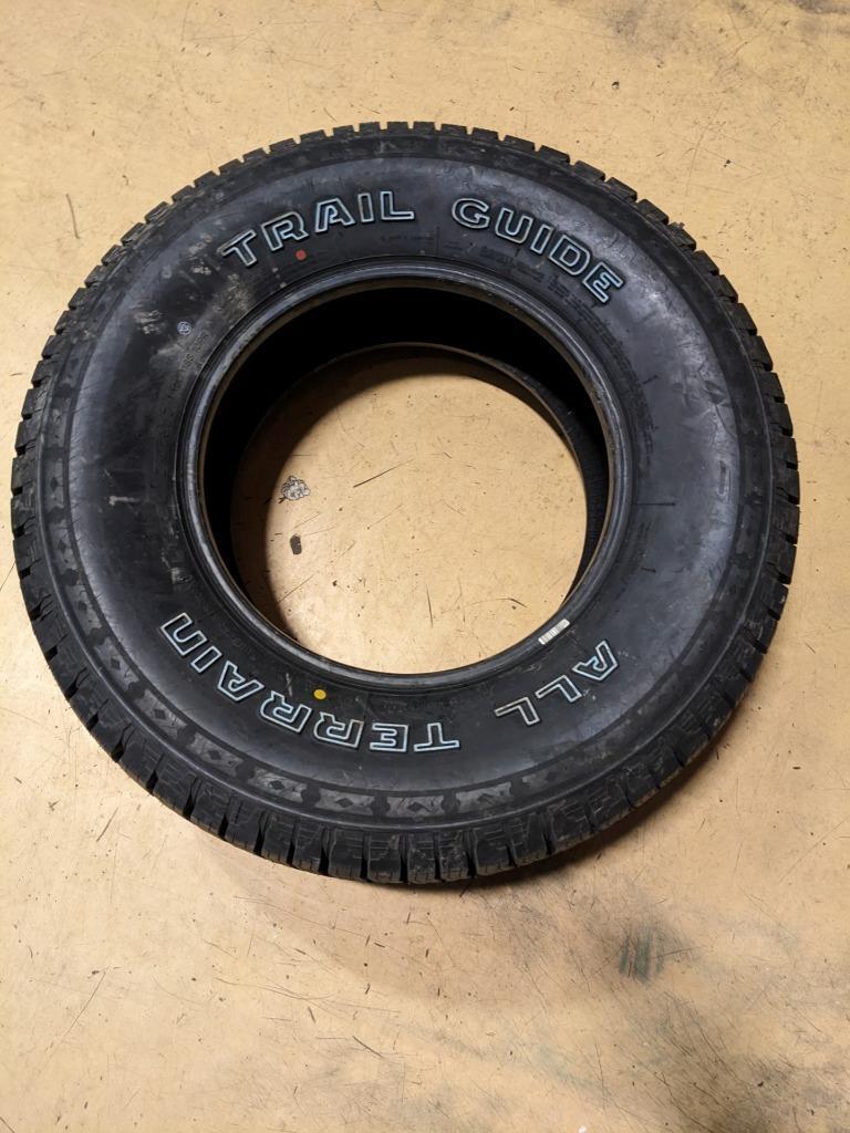 TRAIL GUIDE ALL TERRAIN LT285 70 17 121/118S LRE 10PLY TIRE TGT83 CQ1
