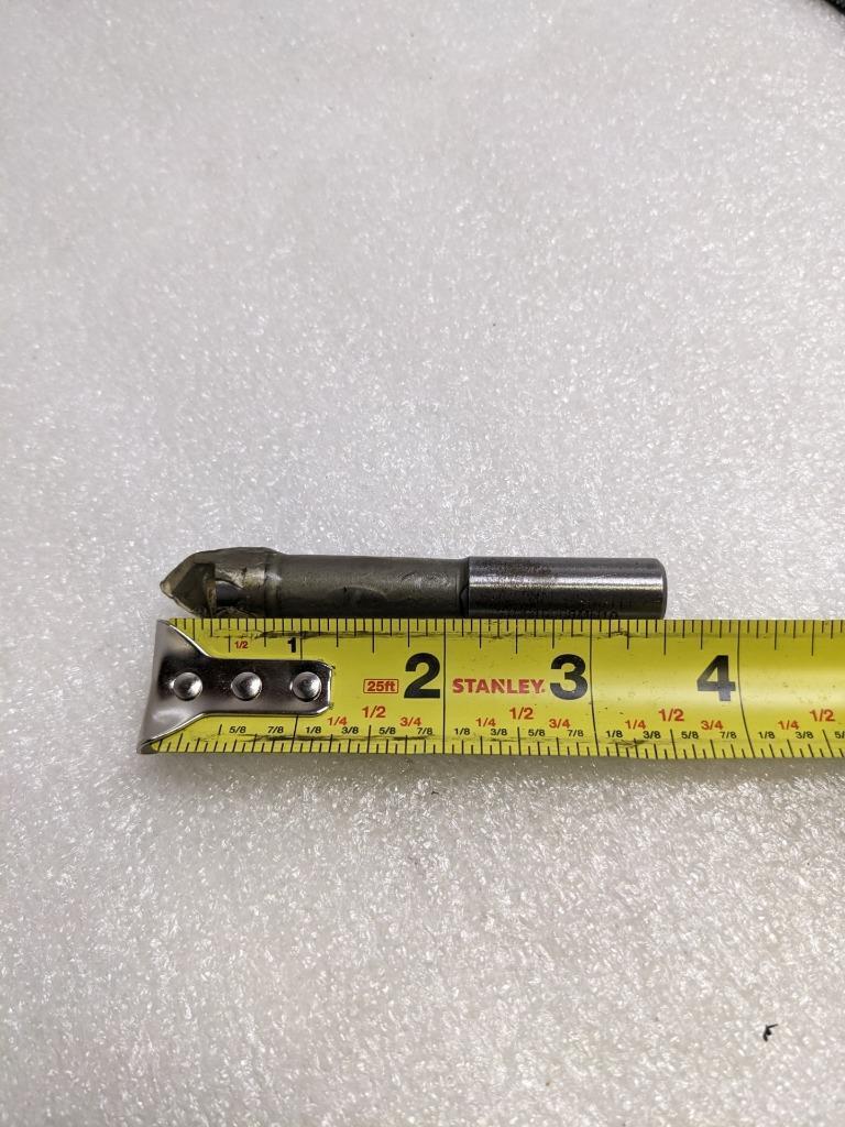 BORING-SMITH ROUTER BIT 1/2" CUT DIA 1/2" SHANK 3-1/2" OAL 04-05 NEW R22T2